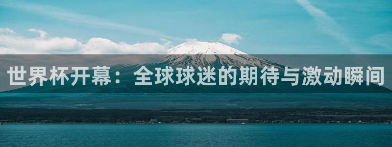 世预赛直播：世界杯开幕：全球球迷的期待与激动瞬间
